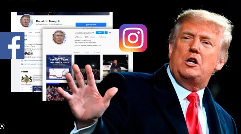 Компанијата Мета му ги враќа профилите на Трамп на Фејсбук и Инстаграм
