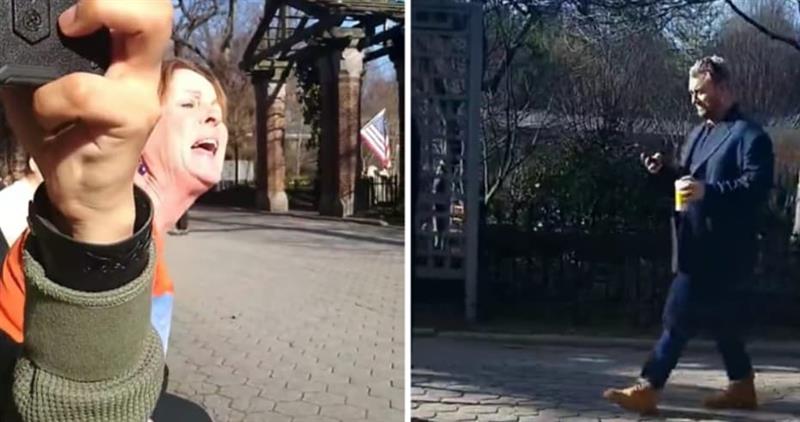 Жена во Њујорк пред зоолошка го нападна Сем Смит: Местото ти е во пеколот, педофилу ! (ВИДЕО)