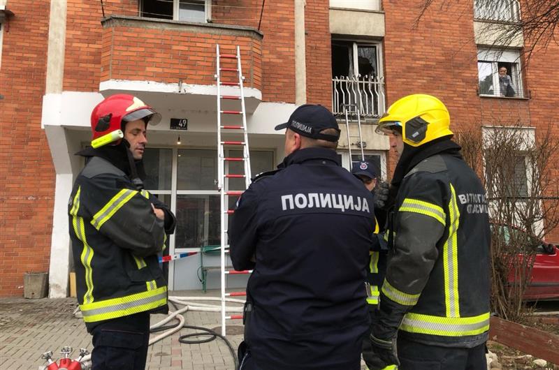 Четири деца загинаа во пожар во Нови Пазар
