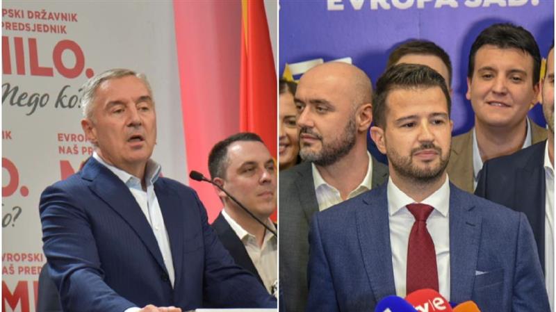 Ѓукановиќ доминираше во јужниот дел на Црна Гора, Милатовиќ во централниот регион