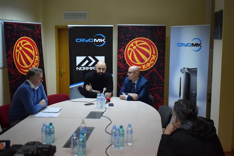 КРИО МК нов партнер на Кошаркарската федерација