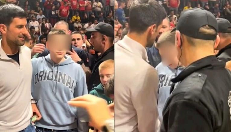 Ѓоковиќ на натпревар на „Ѕвезда“ богато награди дете,кое му ја нашло изгубената картичка(ВИДЕО)