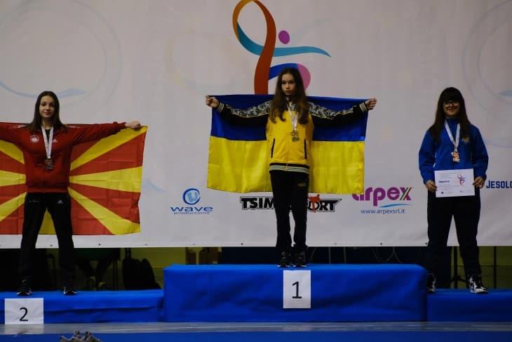 Парулеска сребрена на ЕП во традиционално теквондо