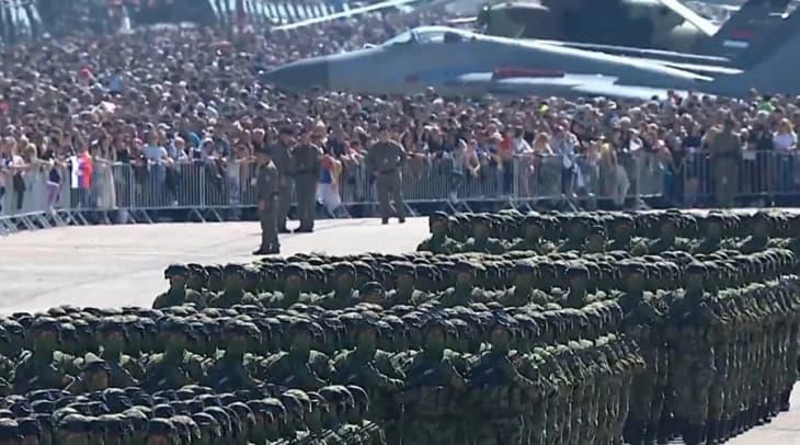 Гранит 2023: Приказ на воената моќ на Србија со 5000 војници, 2300 оружја