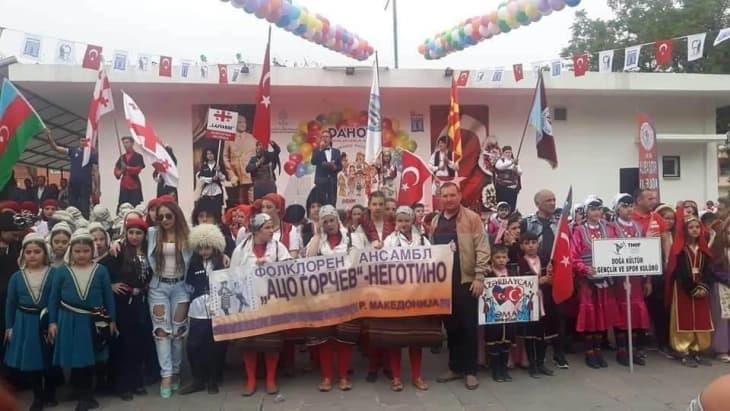 Фолклористите од „Ацо Ѓорчев" Неготино на меѓународен детски фолклорен фестивал во Турција 