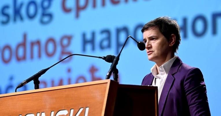 Брнабиќ одржа говор во Загреб: Односите на Србија и Хрватска се оптоварени со многу проблеми