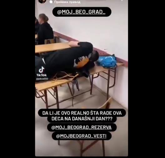 Видео: Се појави снимка со имитација на масакрот во Белград