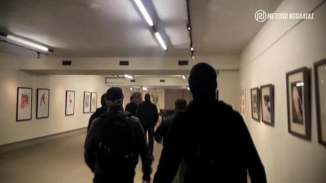 Идентификувани пет лица кои учествуваа во упадот на изложбата на уметникот Андреевски во Солун