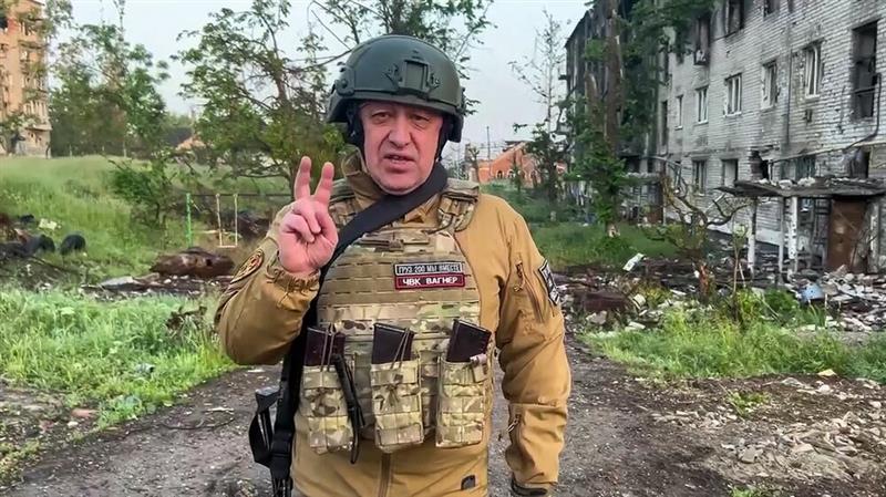 Фото:  Пригожин во долна облека во Белорусија