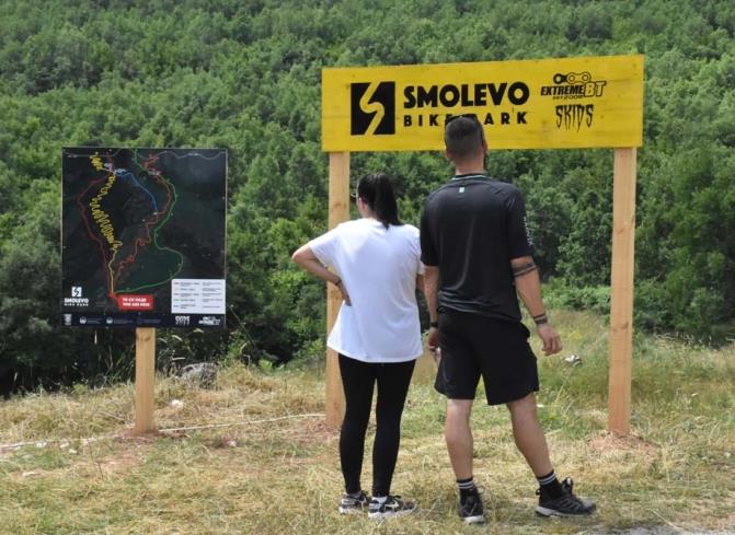 Во Битола отворен велосипедски „Бајк парк Смолево“