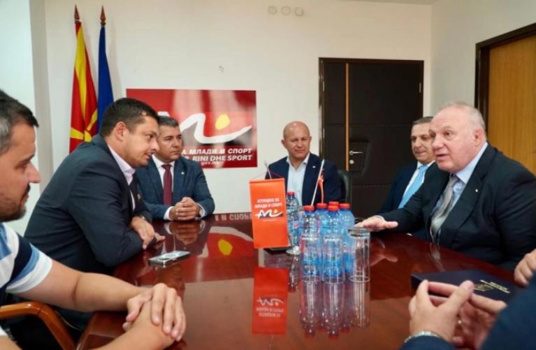 Претседателот на Европската џудо федерација во посета на АМС