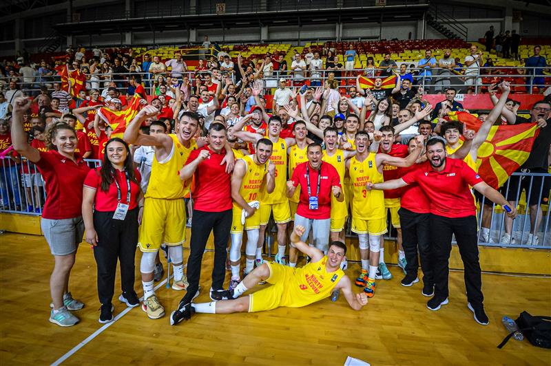  Mакедонија  под 20 години е финалист на ЕП во Скопје, обезбеден билет за „А“ дивизијата