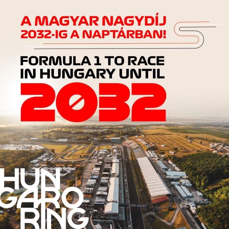 „Хунгароринг“ останува во календарот на Ф1 до 2032