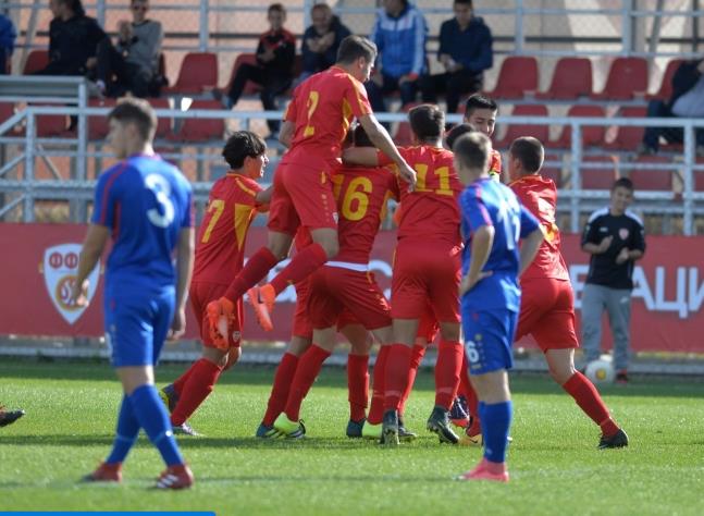 Македонските фудбалери до 18 години ремизираа со Унгарија