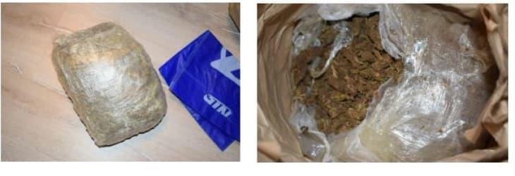 Приведени две лица од Скопје, пронајдени оружје и дрога