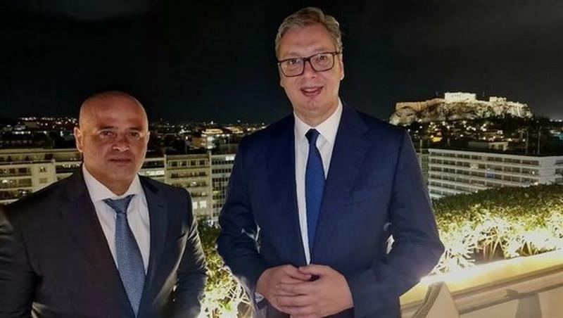 Вучиќ до Ковачевски во Атина: Србија и Македонија се пријателски земји
