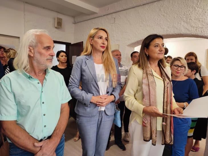 Изложба на уметнички дела од Гоце Божурски во Музеј галерија Кавадарци 
