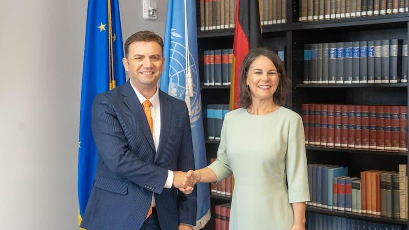 Средба Османи- Бербок: Германијa е наш најгласен поддржувач на европскиот пат
