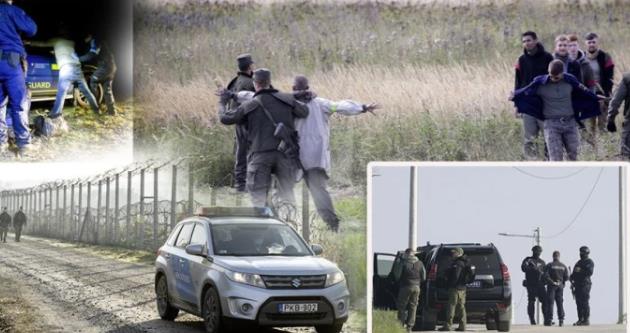  Со автоматско оружје мигранти ја нападнале заедничката гранична патроли на Србија и Унгарија!