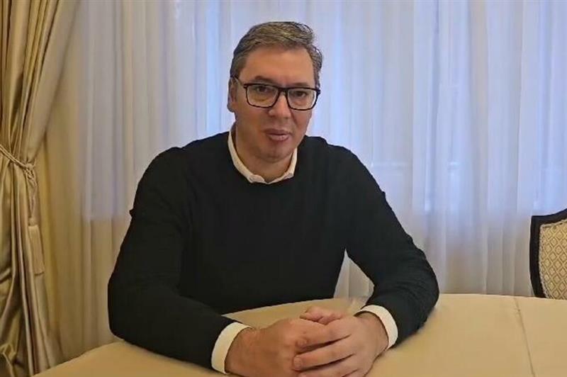 Вучиќ утрово се обрати до нацијата: Направија сѐ за да ја уништат Србија, но ќе победи (ВИДЕО)