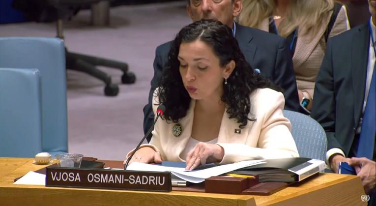 Вјоса Османи се обрати во Советот за безбедност на ОН: Србија сака враќање во 90-тите