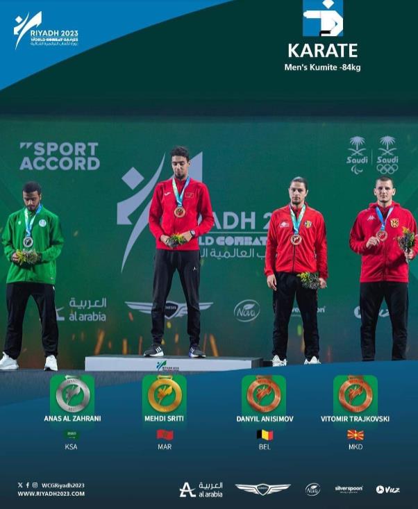 Каратистот на “Макпетрол” Витомир Трајковски бронзен на Светските игри на боречки спортови
