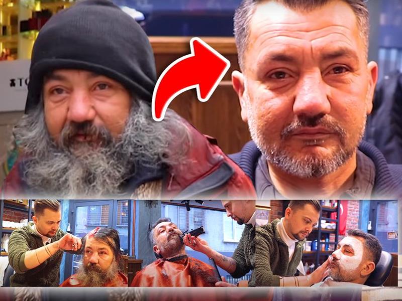 Бездомник доживеа неверојатна трансформација, снимката е прегледана над 42 милиони пати (ВИДЕО)