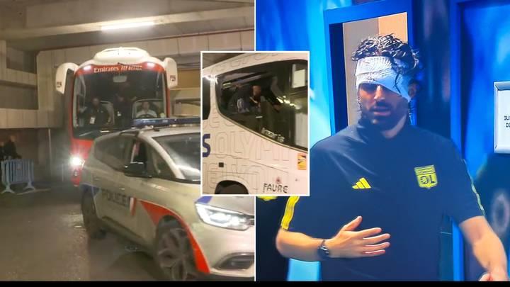 Деветмина приведени за каменување на автобусот на Лион, повредени пет полицајци (ВИДЕО)