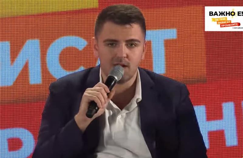 Попов: СДСМ создаде апатија и незадоволство кај младите, ВМРО-ДПМНЕ ќе ја врати енергијата 