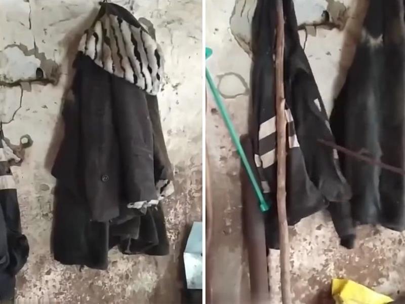 Човек поместува капут, закачен за закачалка, а потоа следува хорор (ВИДЕО)