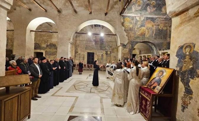 Концерт на „Прво београдско певачко друштво“ во „Света Софија“ во Охрид