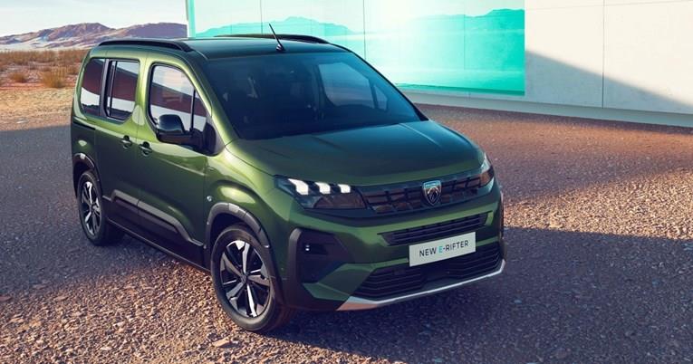 Пежо го претстави новото комерцијално возило E-Rifter (ФОТО)