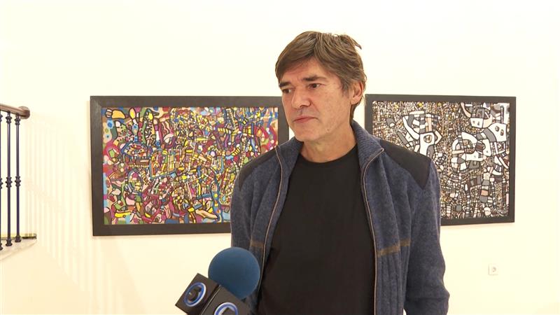 Изложба на Душан Георгиевски во „Порта Македонија“ 