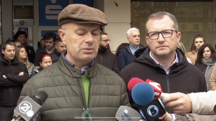 Протест на вработените во Народниот правобранител - незадоволни од платите