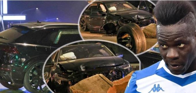Се појавија фотографии! Балотели уништил автомобил од 100.000 евра