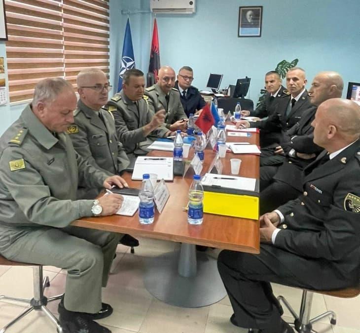 Средба на воени претставници на Косово и Албанија за унапредување на соработката