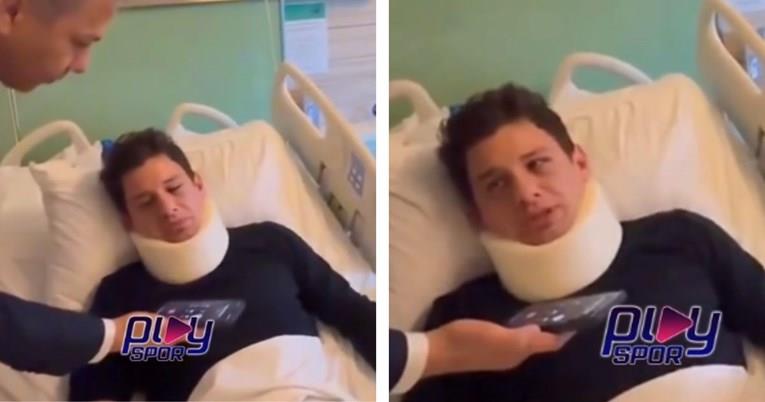 Претепаниот турски судија од болнички кревет разговара со Ердоган (ВИДЕО)