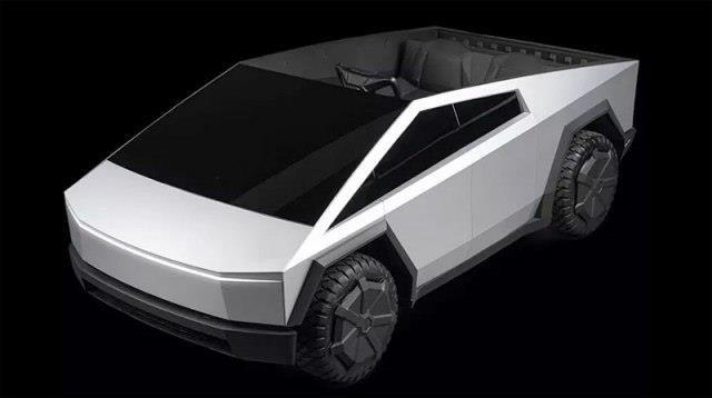 Фото: „Tesla Cybertruck“ за деца?