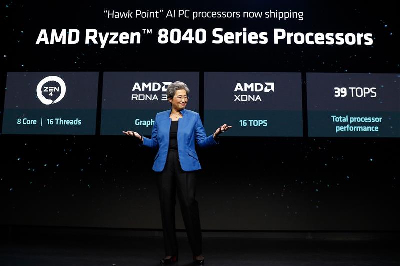 „AMD“ ја претстави серијата процесори „Ryzen 8040“