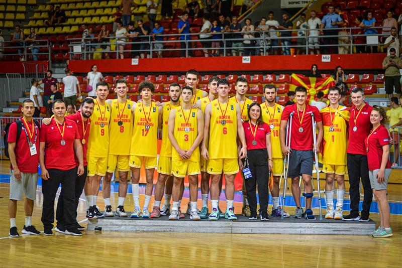 ФИБА рејтинг: Машките младински селекции на Македонија„скокнаа“ 6 места!! 