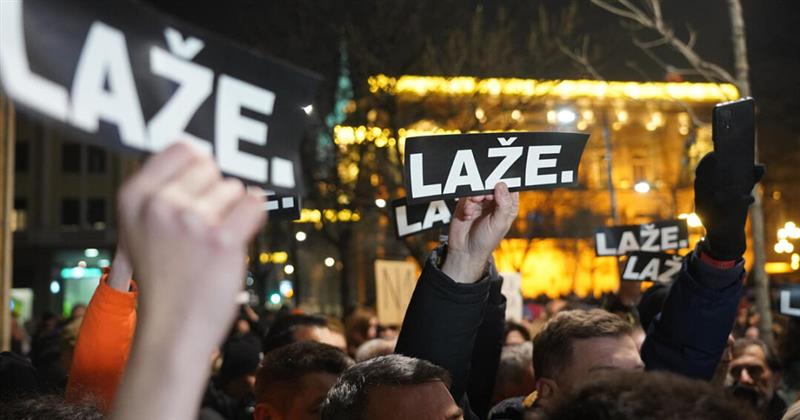 Почнаа нови протести во Белград, опозицијата бара поништување на изборите  