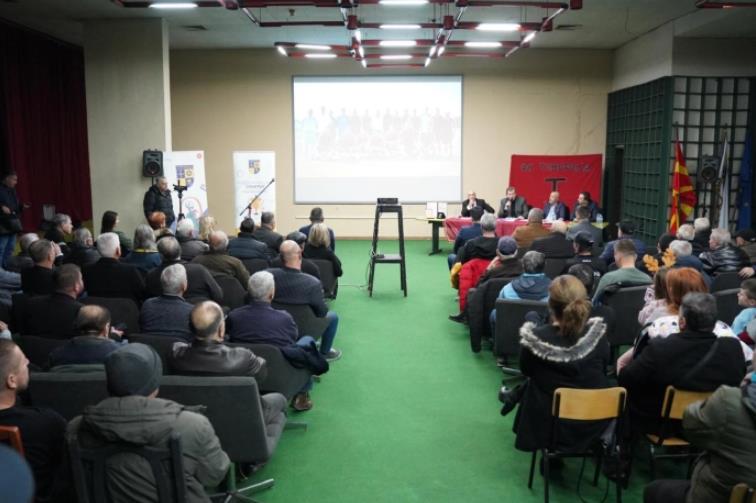 Фудбалскиот клуб на работниците „Тиверија“ одбележа еден век постоење