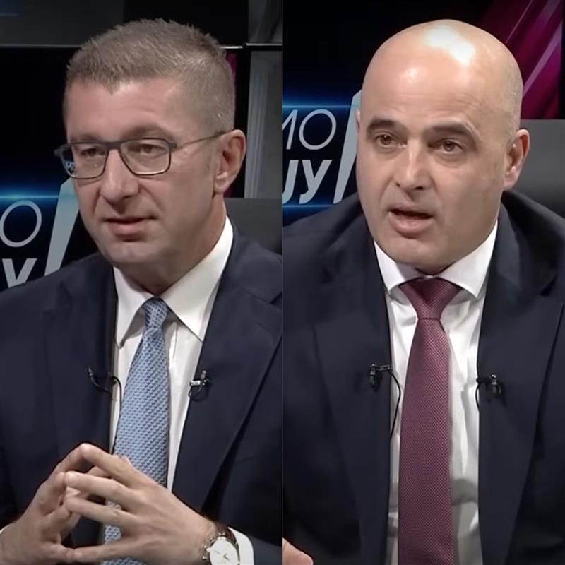 Ковачевски и Мицкоски во историски ТВ дуел на Канал 5 - Канал 5