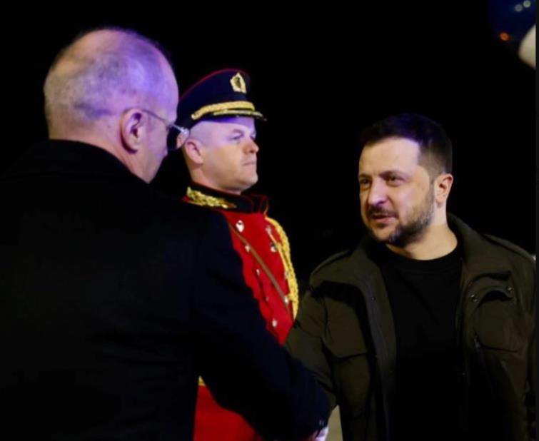Прва посета на Зеленски на Балканот од почетокот на војната