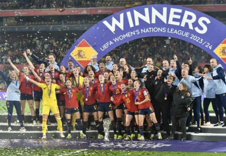 Шпанија го освои првото издание на женската Лига на нации