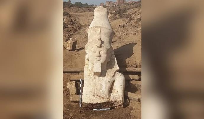 Ископана огромна статуа на Рамзес Втори во Египет