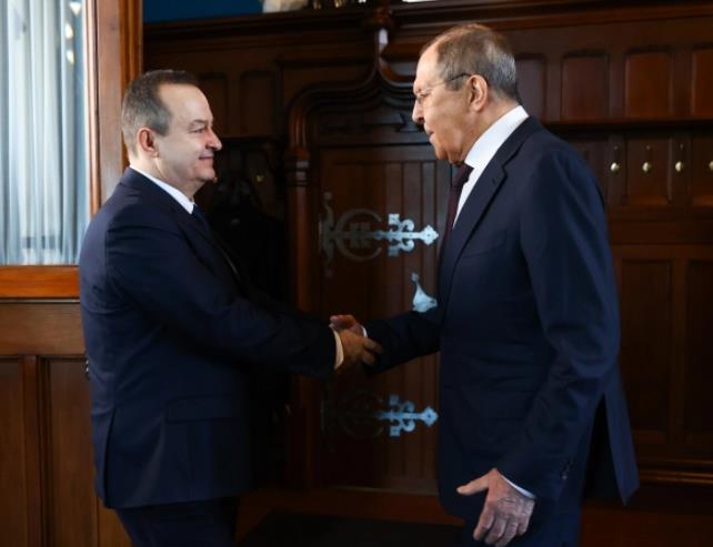 Средба Дачиќ-Лавров во Москва: Билатералните односи меѓу Србија и Русија на високо ниво