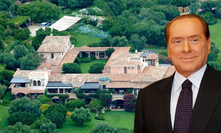 На продажба вилите на милијардерот Берлускони, ги има повеќе од 100