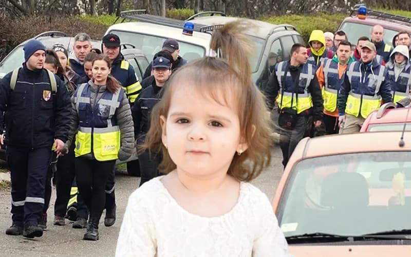 Седми ден нема трага од двегодишната Данка
