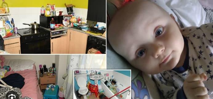 Куќа на ужасот во која живееле детето пред да го убијат родителите- мувлосана цуцла... (ВИДЕО)